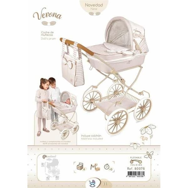 Dockvagn Decuevas Verona 42 x 80 x 81 cm