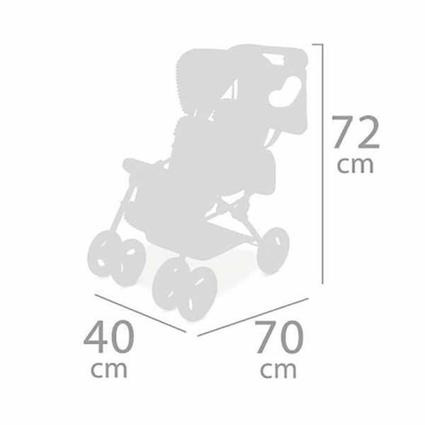 Dockvagn Decuevas Verona Dubblerad