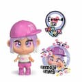 Miniatyrbild 5 av 11: Bebisdocka Famosa Mini Trotties Emoji Eyes 12 cm Ledbuss