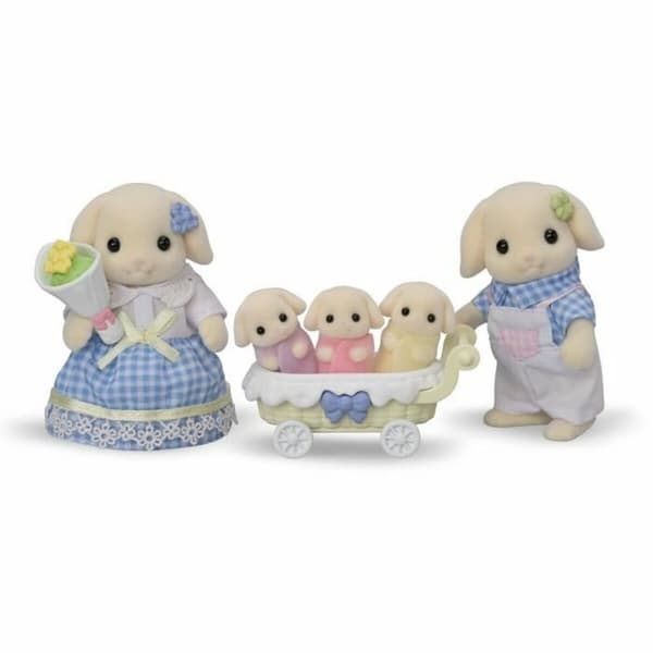 Tillbehör till dockhus Sylvanian Families 5735 Flora Rabbit family