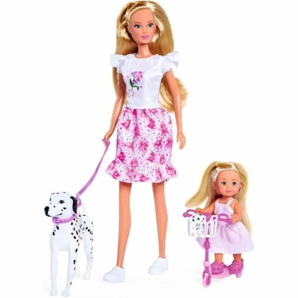Docka Simba Love poupée dalmatien + Evi Love