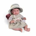 Miniatyrbillede 1 af 5: Baby dukke Antonio Juan Pipa 42 cm Udforsker