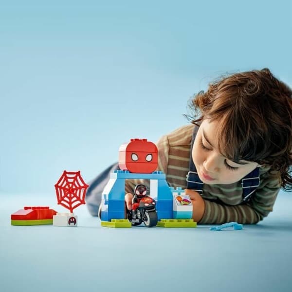 Konstruktionsspil Lego La aventura en moto de Spin Multifarvet