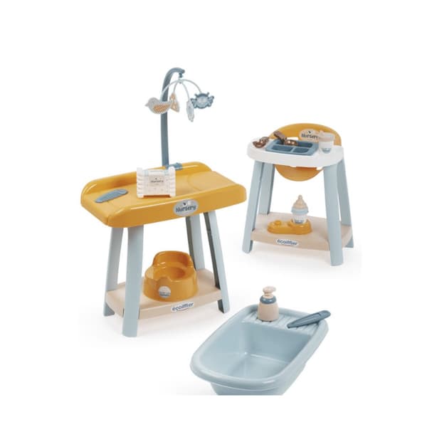 Badesett for dukker med tilbehør Ecoiffier Doctor Poupon