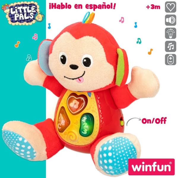 Fjernstyrt Motorsykkel Winfun Ape 18 x 20,5 x 12,5 cm (6 enheter)