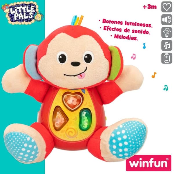 Fjernstyrt Motorsykkel Winfun Ape 18 x 20,5 x 12,5 cm (6 enheter)