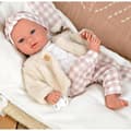 Miniatyrbilde 4 av 9: Babydukke Arias Elegance 40 cm