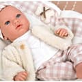Miniatyrbilde 8 av 9: Babydukke Arias Elegance 40 cm