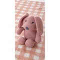 Miniatyrbilde 2 av 3: Bamse Rosa 90 x 75 cm