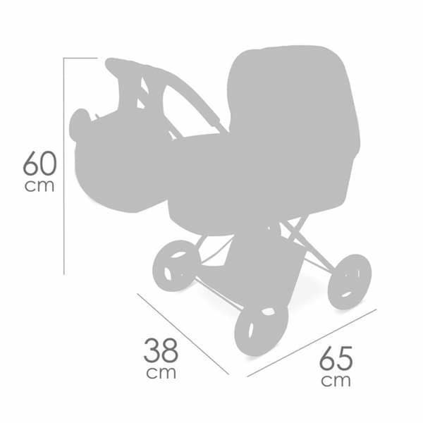 Nuken vaunut Decuevas Koala 38 x 65 x 60 cm Taitettava