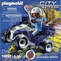 Miniatyrbild 5 av 6: PLAYMOBIL 71092 Polis och retrofriktionsfyr, Stadsaktion, poliser, Från 4 år