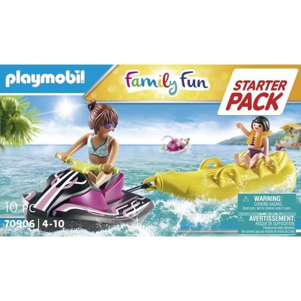 PLAYMOBIL - 70906 - Startpaket - Sjöskoter och flytande banan