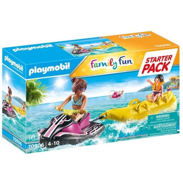 PLAYMOBIL - 70906 - Startpaket - Sjöskoter och flytande banan