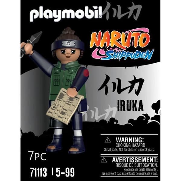 PLAYMOBIL - 71113 - Iruka - Naruto Shippuden - 8 stycken - Ninja academy lärare