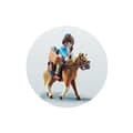 Miniatyrbild 2 av 3: PLAYMOBIL - PLAYMOBIL THE MOVIE Marla med häst - Mixed - Från 4 år