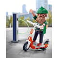 Miniatyrbild 2 av 4: PLAYMOBIL - 70873 - Hipster med elscooter - Blå - 16 delar - Malta - 4 år och uppåt