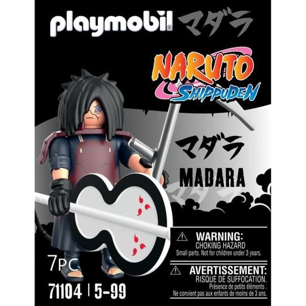 PLAYMOBIL 71104 Madara Figur, Naruto Shippuden, 8 delar