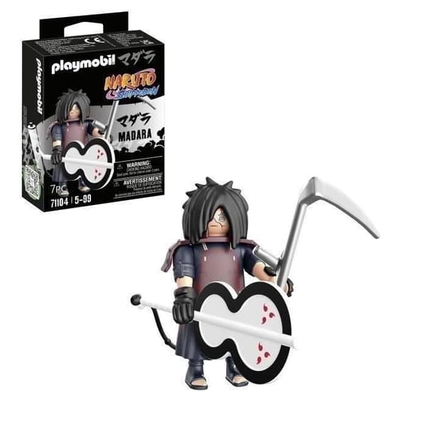 PLAYMOBIL 71104 Madara Figur, Naruto Shippuden, 8 delar