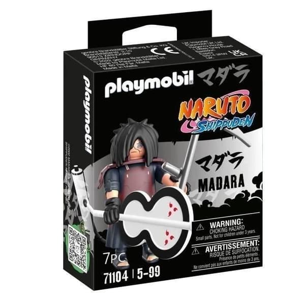 PLAYMOBIL 71104 Madara Figur, Naruto Shippuden, 8 delar