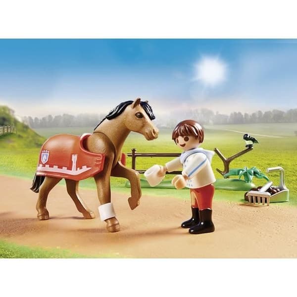 PLAYMOBIL - 70516 - Connemara ryttare och ponny - Country Collection - 22 stycken - Från 4 år