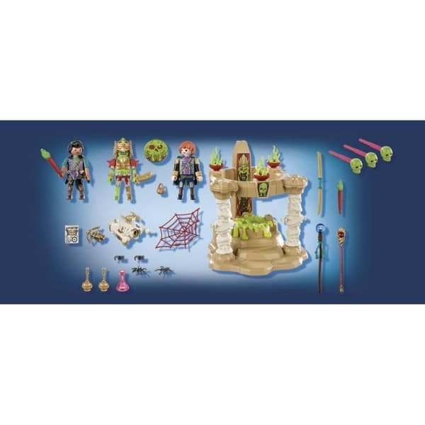 PLAYMOBIL - 70751 - Novelmore - Sal'ahari Sands - Skelettens tempel