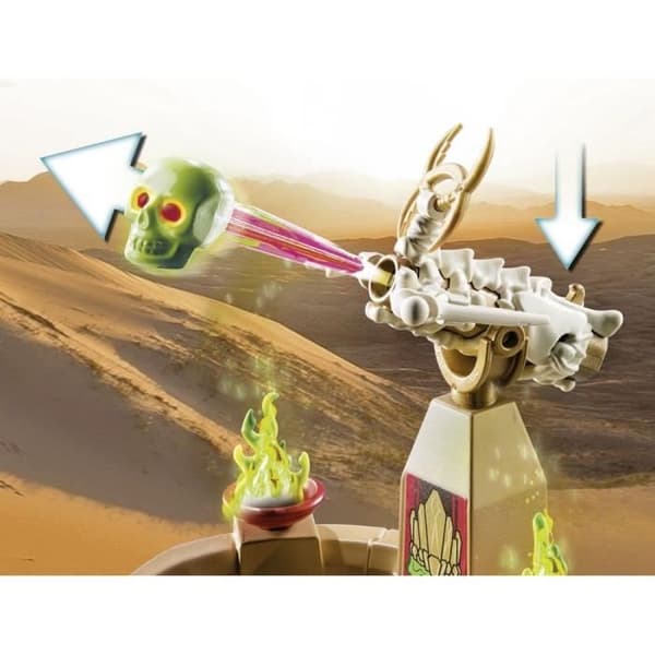 PLAYMOBIL - 70751 - Novelmore - Sal'ahari Sands - Skelettens tempel