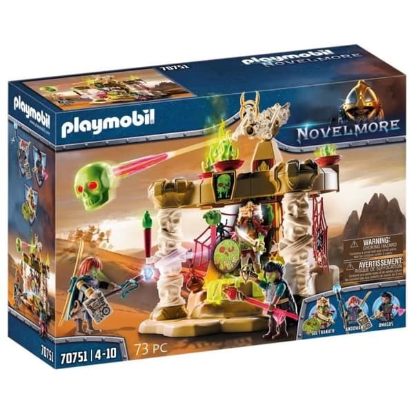 PLAYMOBIL - 70751 - Novelmore - Sal'ahari Sands - Skelettens tempel