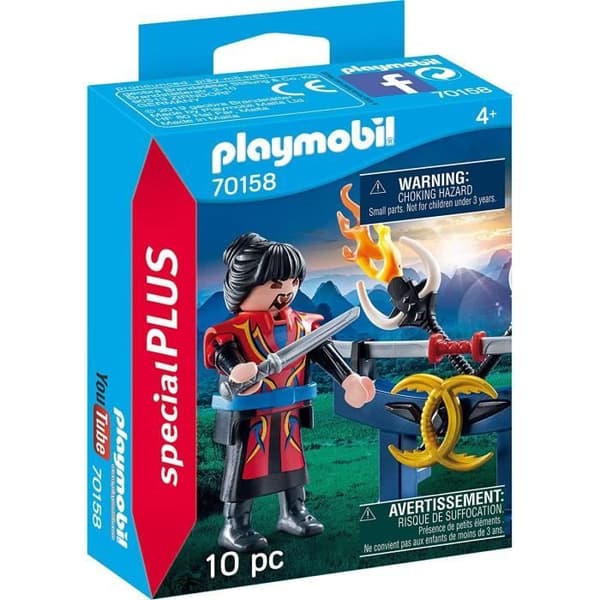 PLAYMOBIL - Knights - Special Plus - Asiatisk fighter - 10 stycken - Övrigt
