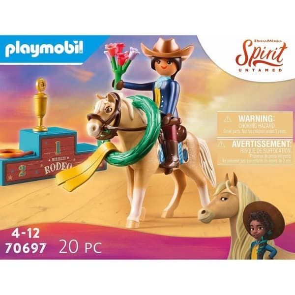 PLAYMOBIL - 70697 - Rodeo Apo - Leksak för barn från 4 år och uppåt - Blandade material - Flerfärgad