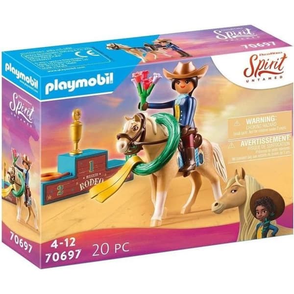 PLAYMOBIL - 70697 - Rodeo Apo - Leksak för barn från 4 år och uppåt - Blandade material - Flerfärgad