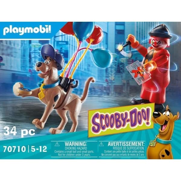 PLAYMOBIL - 70710 - SCOOBY-DOO! Clownspöke - Figurer med tillbehör
