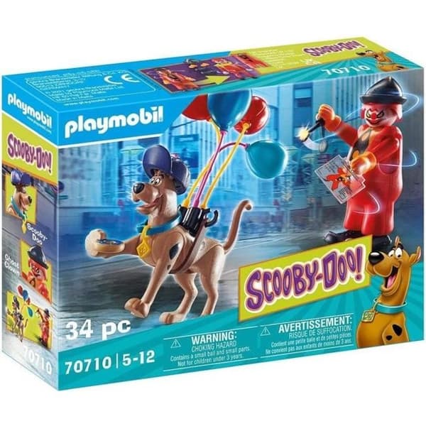 PLAYMOBIL - 70710 - SCOOBY-DOO! Clownspöke - Figurer med tillbehör