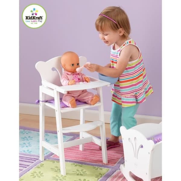 KidKraft - Lil' Doll Wooden Doll Chair, docktillbehör