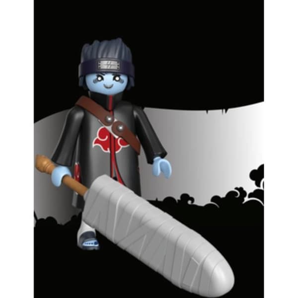 PLAYMOBIL - 71117 - Kisame - Naruto Shippuden - Figur med Samehada-svärd och sele - Ninja Manga-karaktär med tillbehör