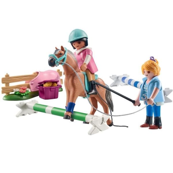 PLAYMOBIL - 71242 - Country - Ryttare och häst med instruktör