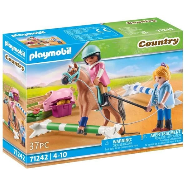 PLAYMOBIL - 71242 - Country - Ryttare och häst med instruktör