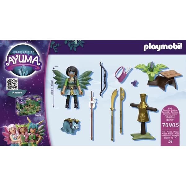 PLAYMOBIL 70905 AYUMA Startpaket Knight Fairy with Raccoon