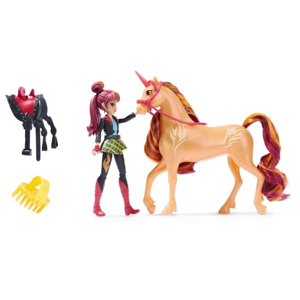 Unicorn Academy Doll & Unicorn- Valentina & Cinder