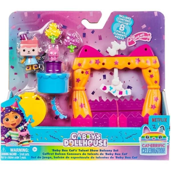 SPIN MASTER PLAYSET BALKONG BABY SHOW BOX Gabby och det magiska huset