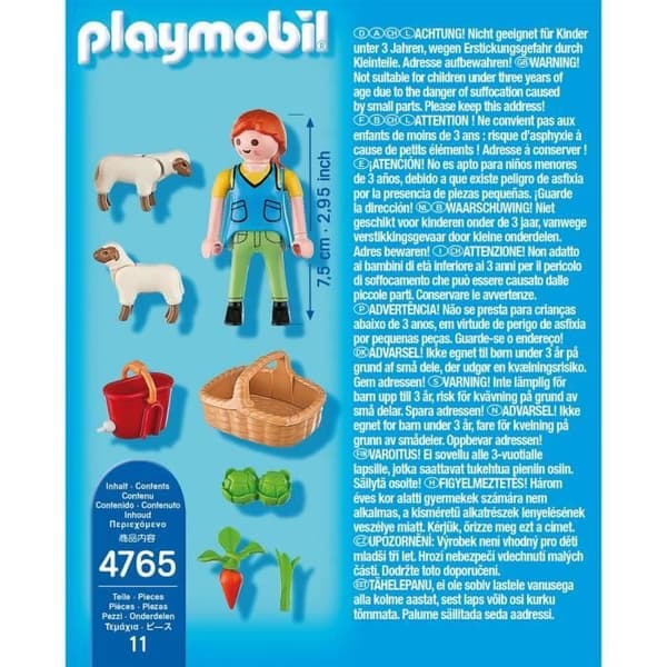 PLAYMOBIL Special Plus - Bonde med får - 1 karaktär - Tillbehör ingår