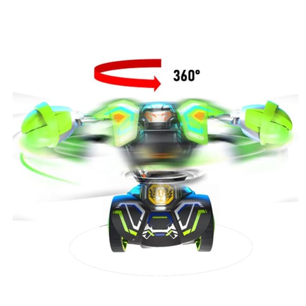 Stridsrobot - SILVERLIT - Kombat Tornado - Destruktionskapacitet - 360° attack - Set med 2 robotar