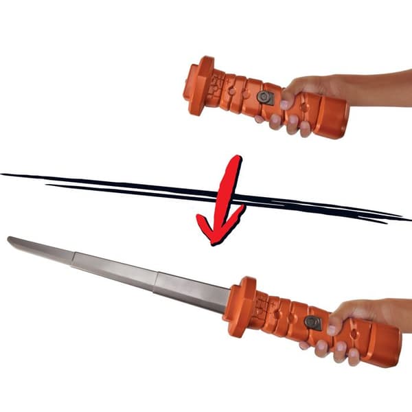 Tortuga Ninja, Stridsvapen, med tillbehör inkluderade, Modell Leonardo, För barn från 4 år, TU8061