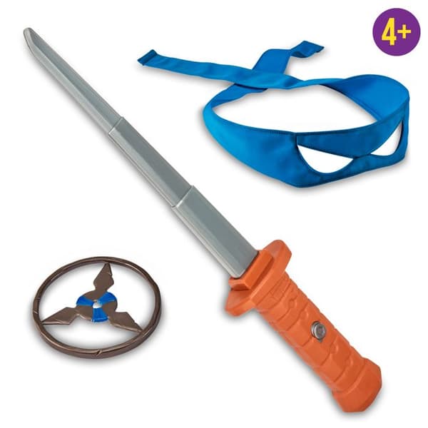 Tortuga Ninja, Stridsvapen, med tillbehör inkluderade, Modell Leonardo, För barn från 4 år, TU8061