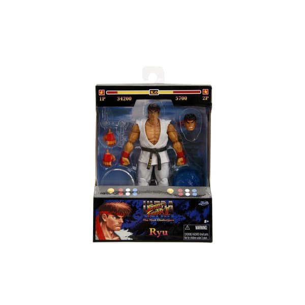Street Fighter II Ryu 6" figure