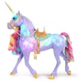 Miniatyrbillede 3 af 8: Unicorn Academy - Rainbow Light-Up Wildstar 28 cm