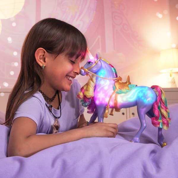 Unicorn Academy - Rainbow Light-Up Wildstar 28 cm