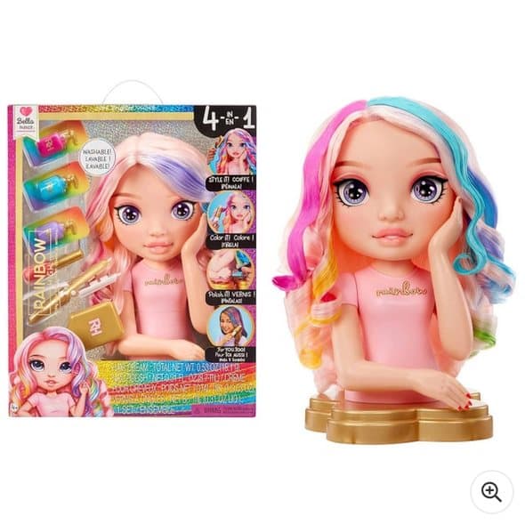 Rainbow High Bella Parker Styling Head Playset