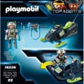 Miniatyrbild 3 av 3: PLAYMOBIL - 70235 - Arctic Rebel och snöskoter