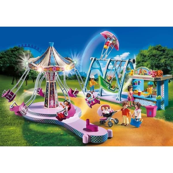 PLAYMOBIL - 70558 - Nöjespark - Flerfärgad - Unisex - Barn