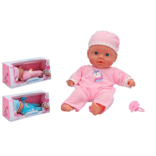 Baby Dukke Colorbaby 31 cm Lyd Blød